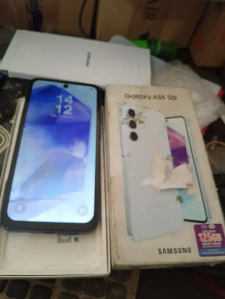 Murah hp Samsung A55 5G 8/256 LKP mulus