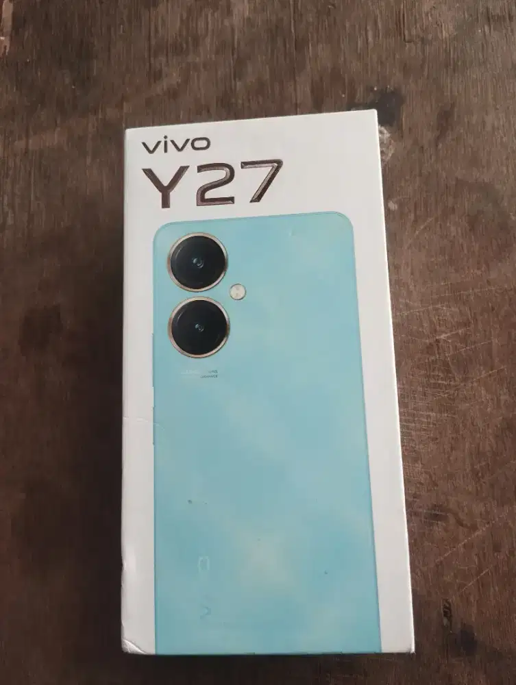 Vivo y27 6+128 kondisi Baik