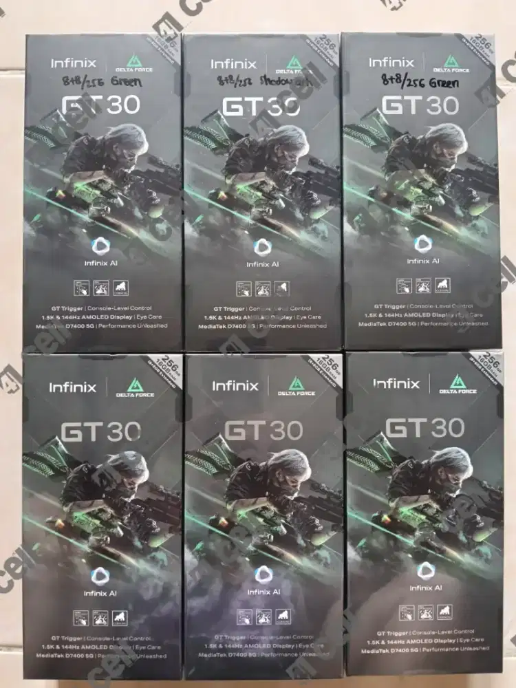 Infinix GT 30 5G ram 8+8/256 100% baru Termurah
