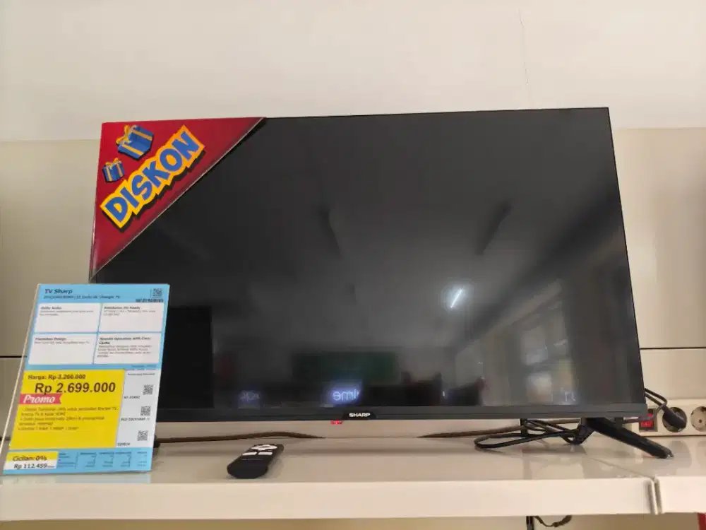 TV SHARP 32INC ERABLUE TAMAN CIBODAS