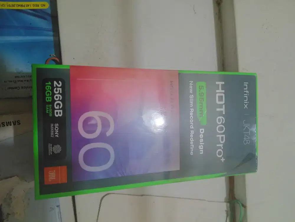 Murah new Infinix hot 60 pro+plus 8/256 grs resni