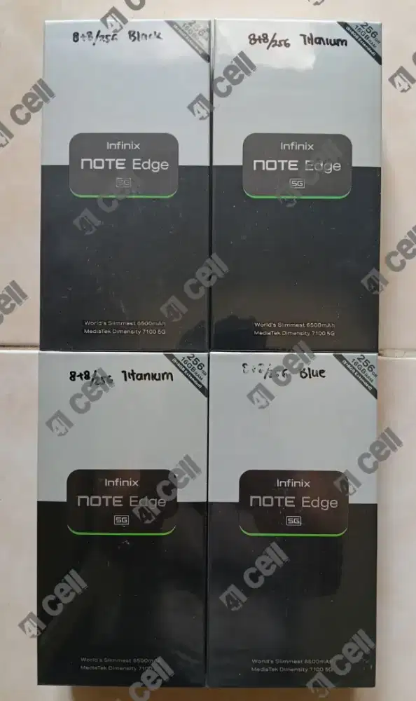Infinix note Edge 5G ram 8+8/256 100% baru Termurah