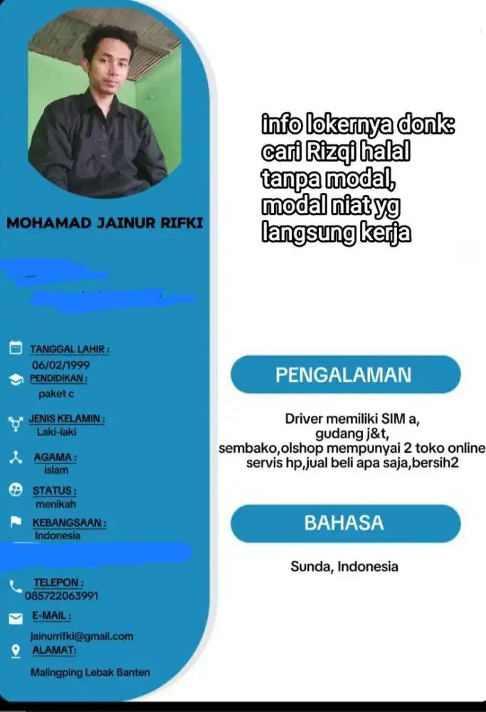 Cari Rizqi halal