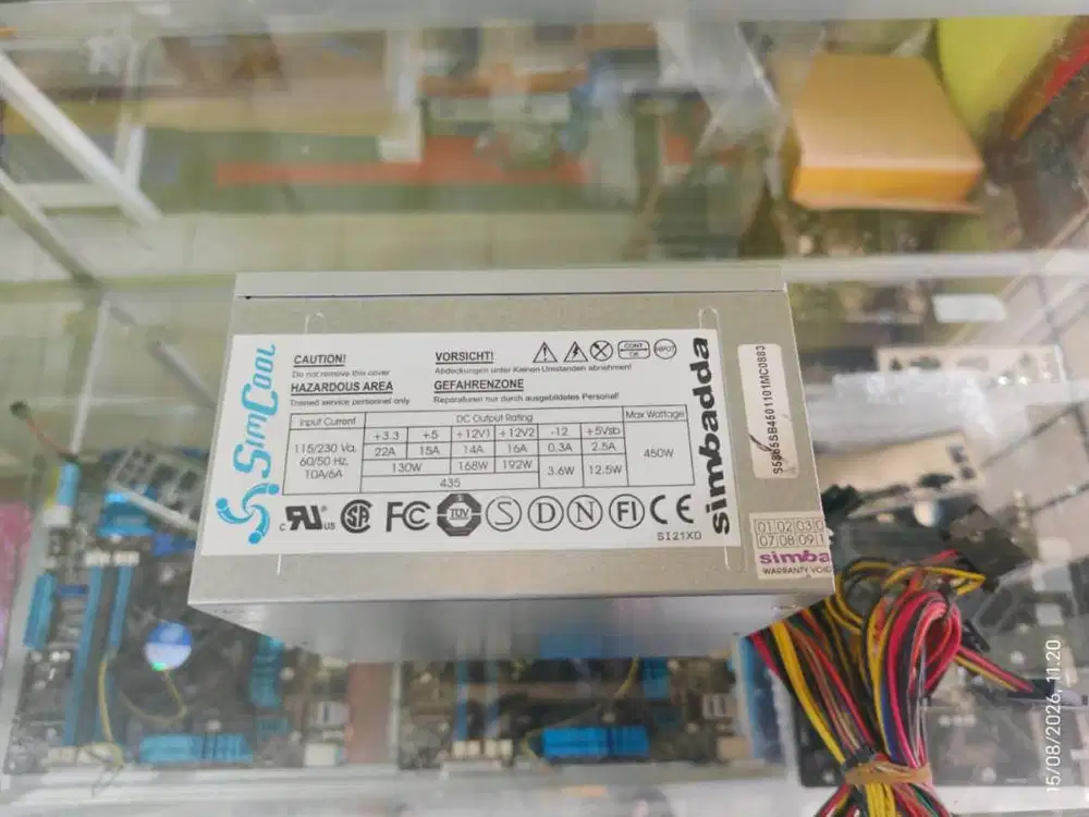 psu 450 watt simbadda simcool