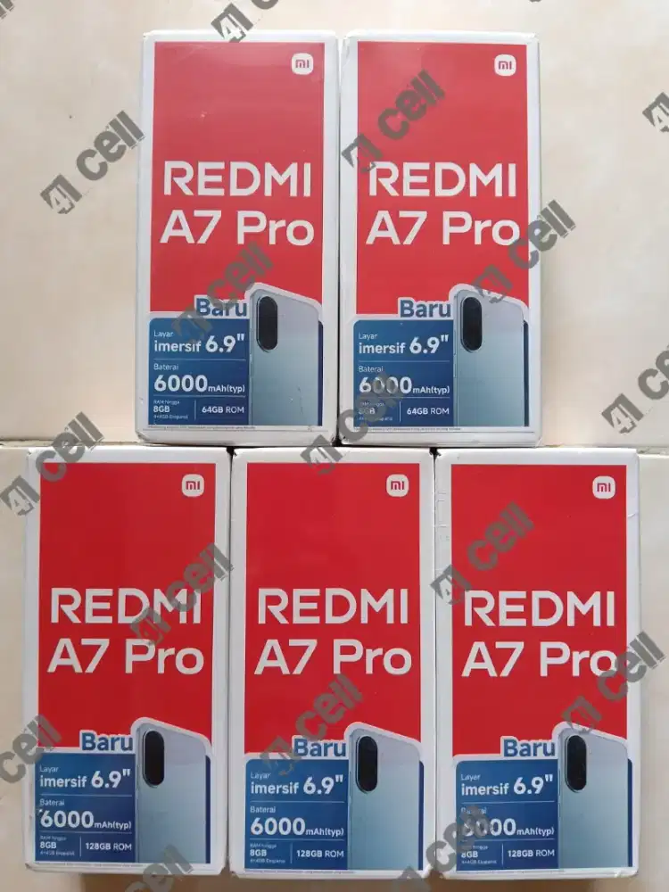 Redmi A7 pro ram 4/64 & 4/128 100% baru Termurah