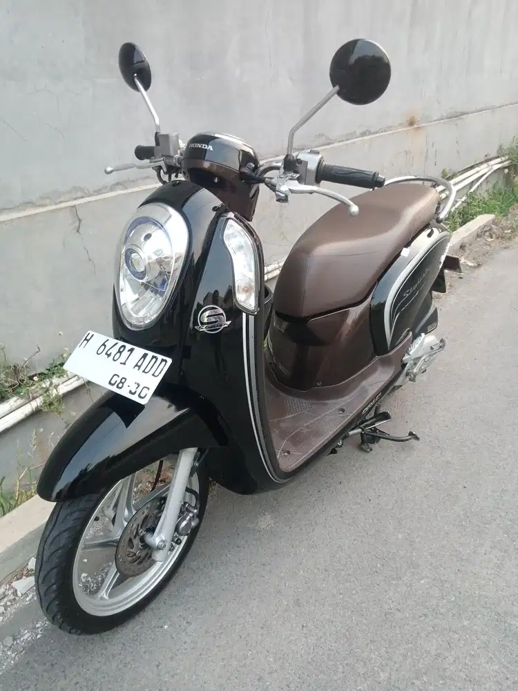 Honda Scoopy 2015 hitam