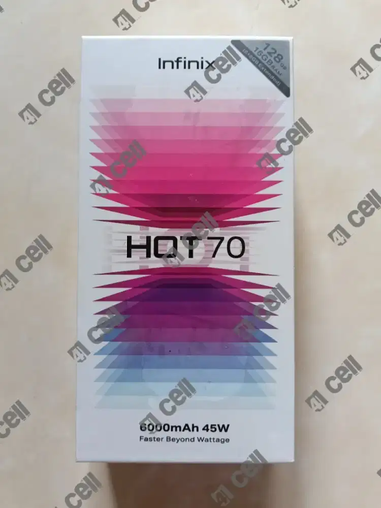 Infinix hot 70 ram 8+8/128 100% baru Termurah