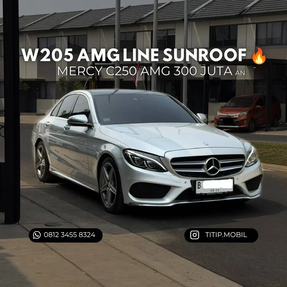 [CASH] MERCEDES-BENZ C250 AMG LINE 2017