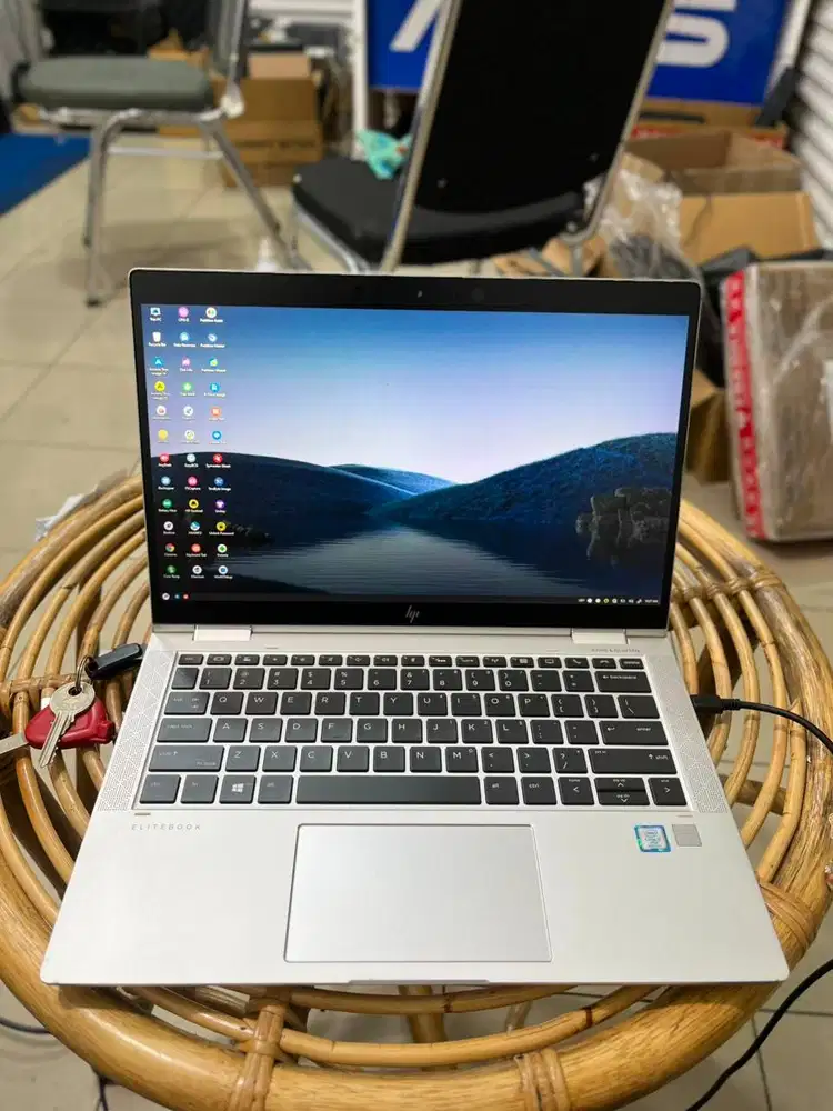 HP X360 1030 G4 I7 GEN8 16/256 LAYAR 13 INCH TOUCHSCREEN MINUS *VN