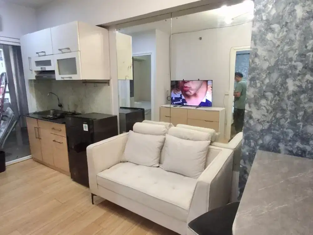 Apartemen Green Pramuka City 2 BR Full Furnished Tower Pino Lantai 10