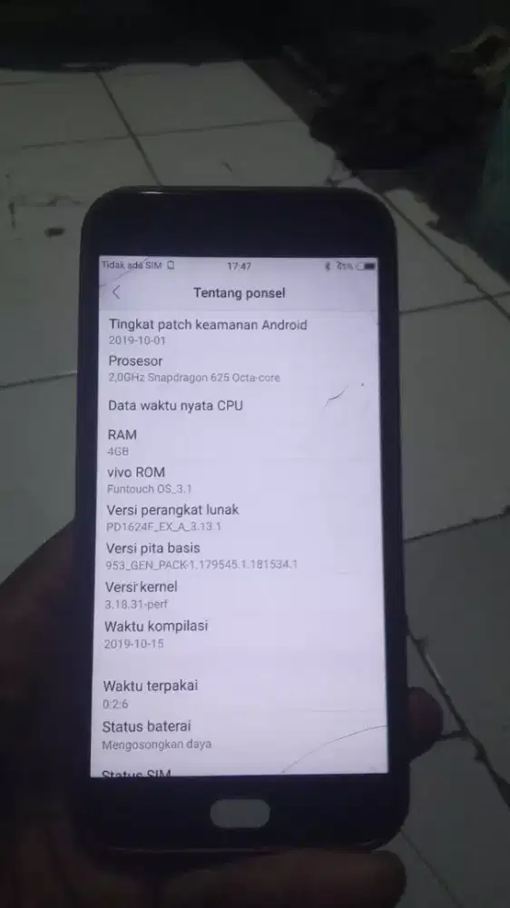 vivo V5 ram 4/64