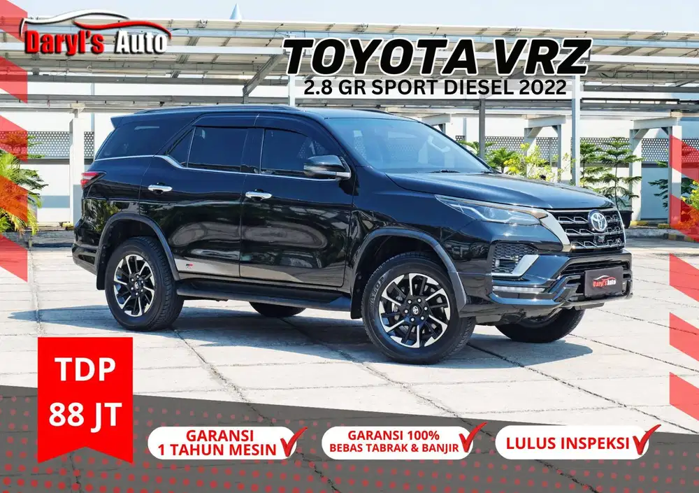 2022 Toyota Fortuner 2.8 VRZ GR Sport Diesel TDP 88jt