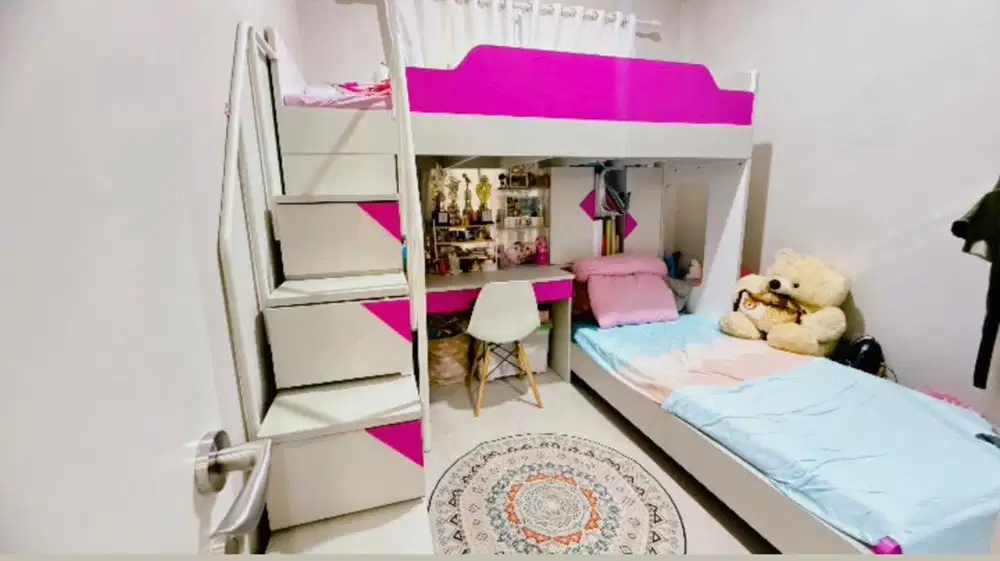 Bed anak set, lemari dan ranjang