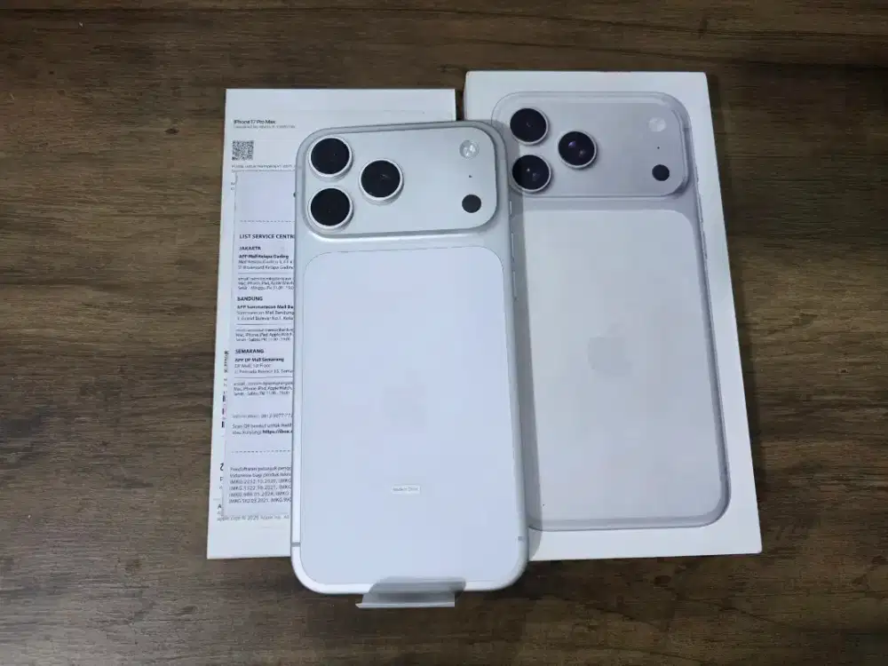 IPHONE 17 PROMAX IBOX BH 100 GARANSI PUUSNJANG FULL ORIGINAL
