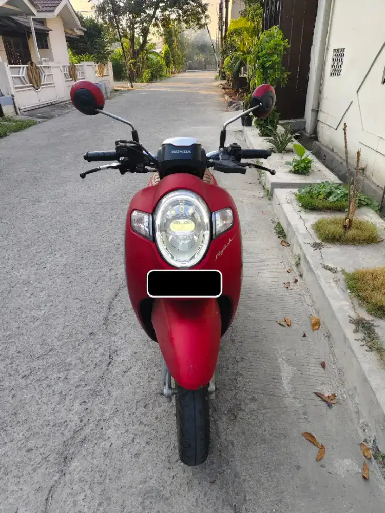 Honda Scoopy 2019 Stylish cbs merah
