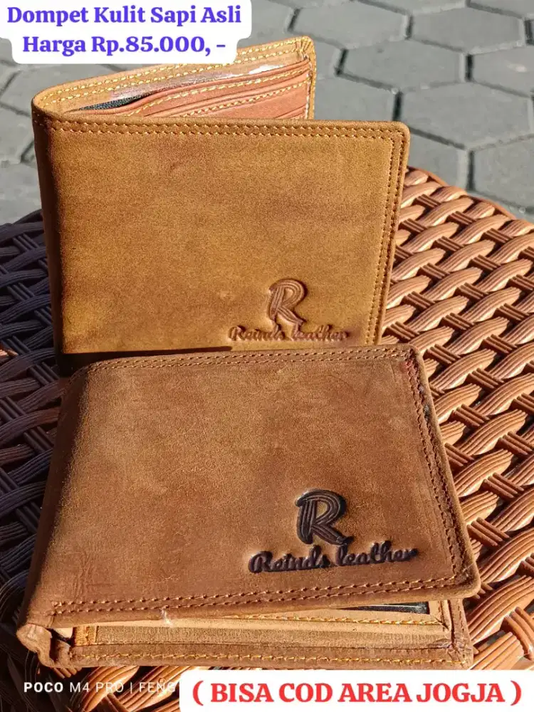 Dompet Kulit Sapi Asli ( GRATIS ONGKIR )