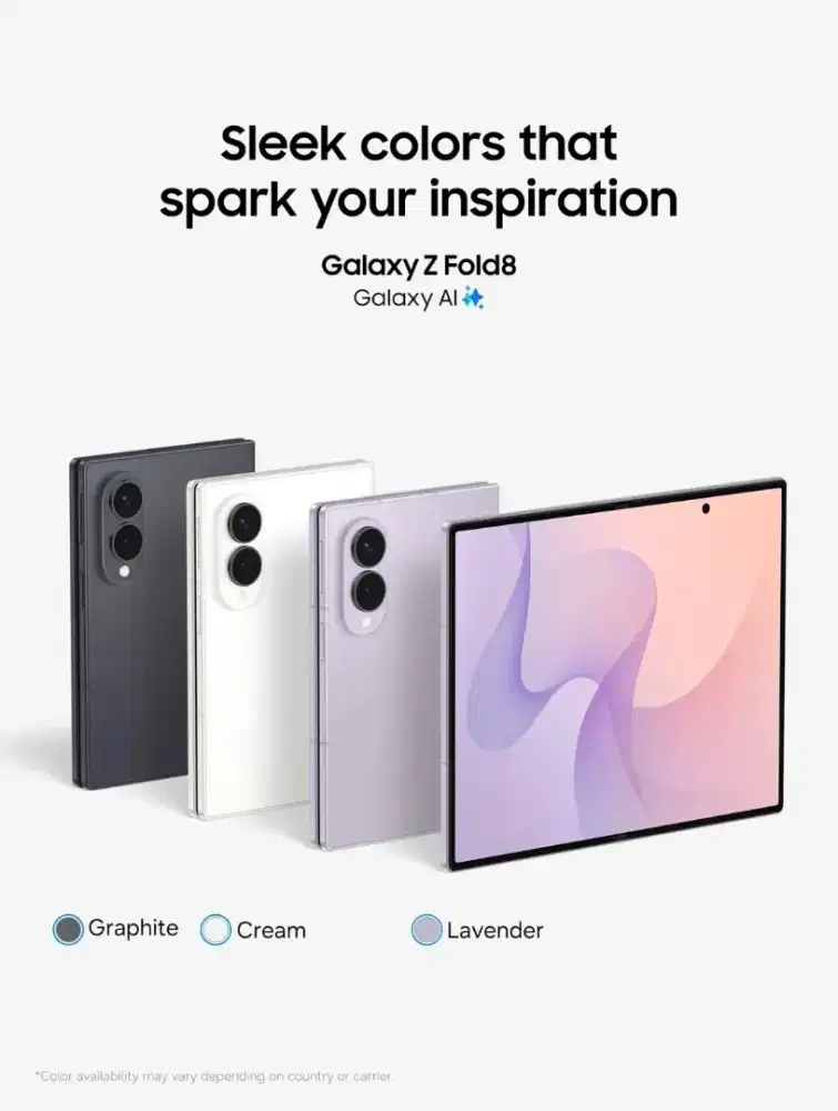 PROMO SAMSUNG Z FOLD 8 12/256GB FREE PROTEKSI 1 TAHUN