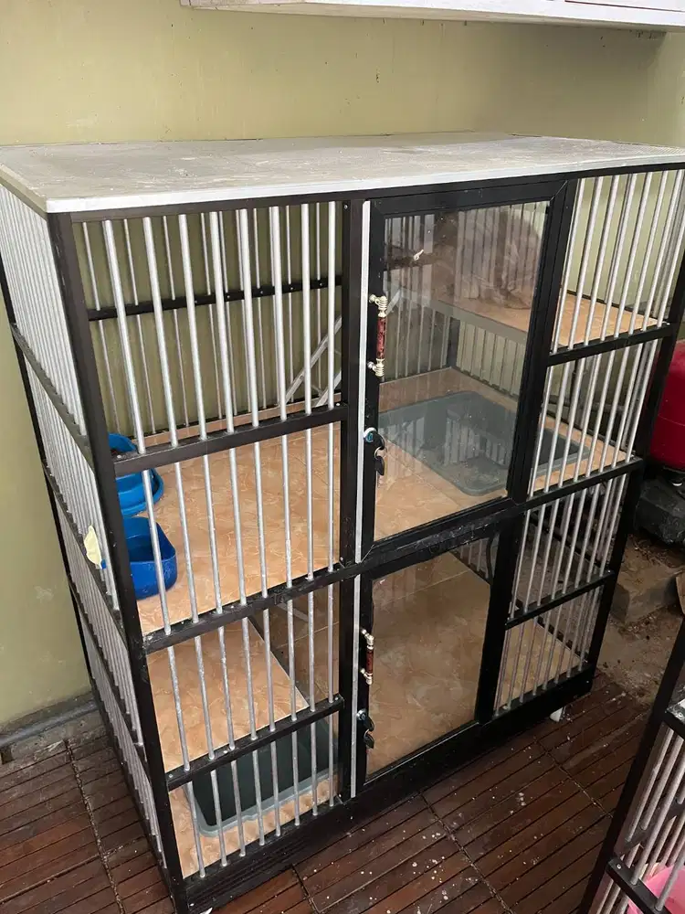 Kandang Kucing 2 Tingkat
