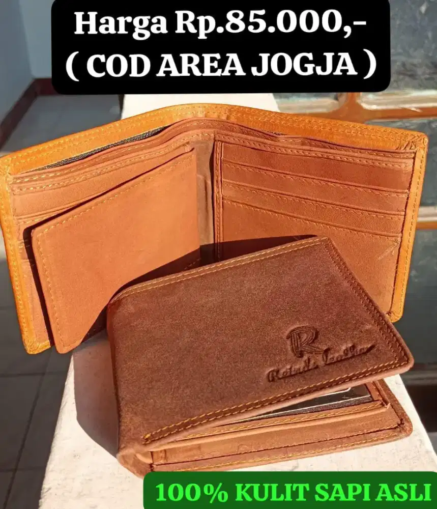 Dompet Kulit Sapi Asli ( GRATIS ONGKIR )