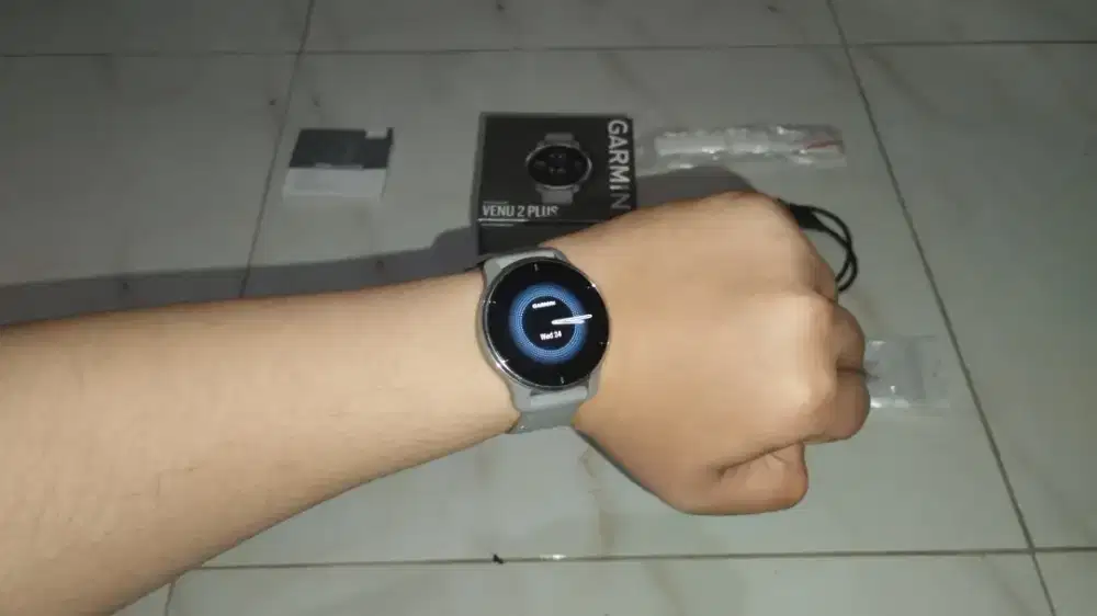 Jam Smartwatch Garmin Venu 2 Plus – Fullset bonus