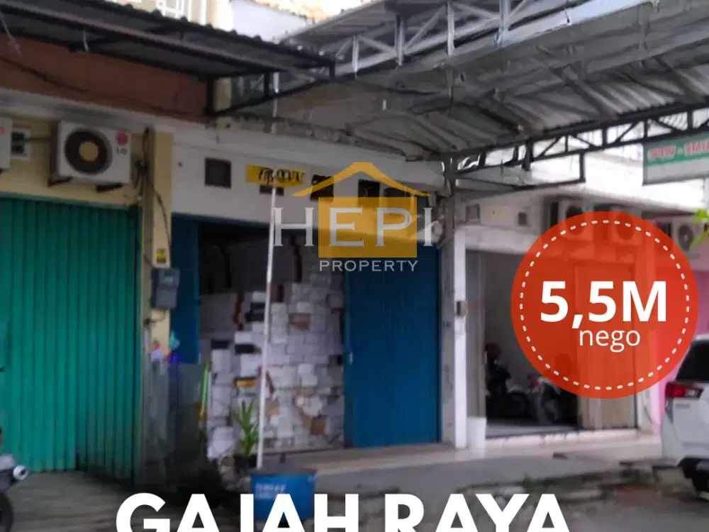 Dijual Ruko dan Tanah di Gajah Raya Semarang