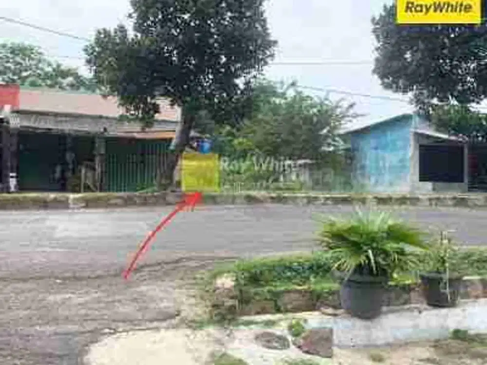 tanah pinggir jalan rajabasa deket terminal