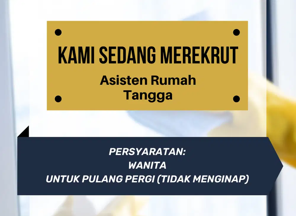 LOWONGAN ART PULANG PERGI
