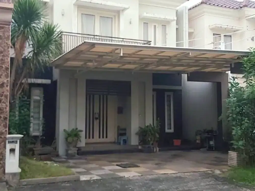 Wisata Bukit Mas , Sudah Renov, Semi Furnished, Hadap Selatan Row Jalan 3 Mobil