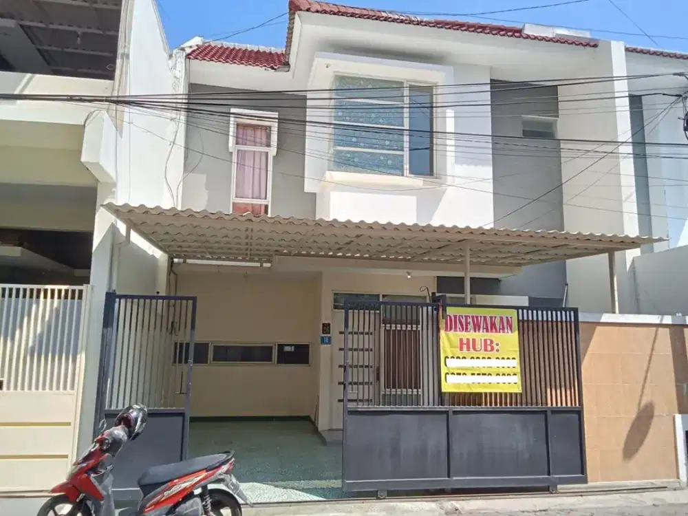 Rumah Disewakan Lebak Indah LT 104 m2 3+1 KT SHM Siap Huni