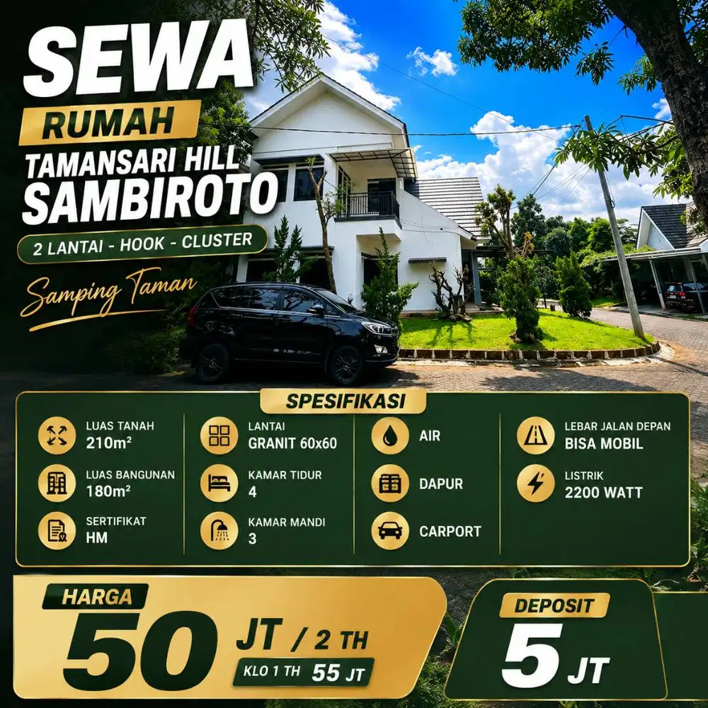 DIJUAL HOOK 2LT/210m VIEW SAMBIROTO