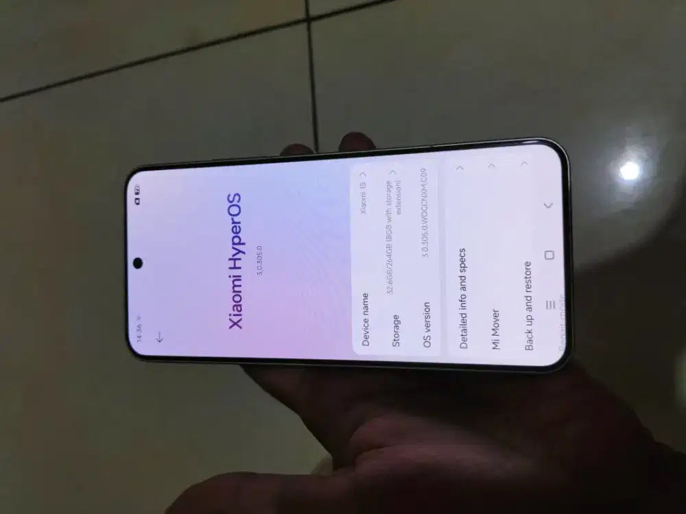 Xiaomi 15 12/256 Inter beacukai