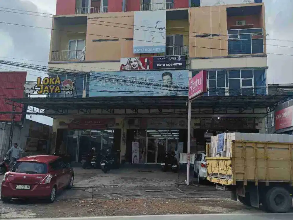 ruko jual 3 lantai samarinda