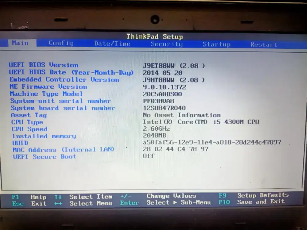 Mainboard thinkpad E440