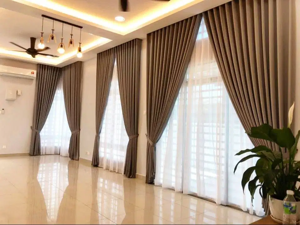 Jual Gorden Jendela & Pintu Gordyn Model Terbaru Wallpaper Dinding 3D