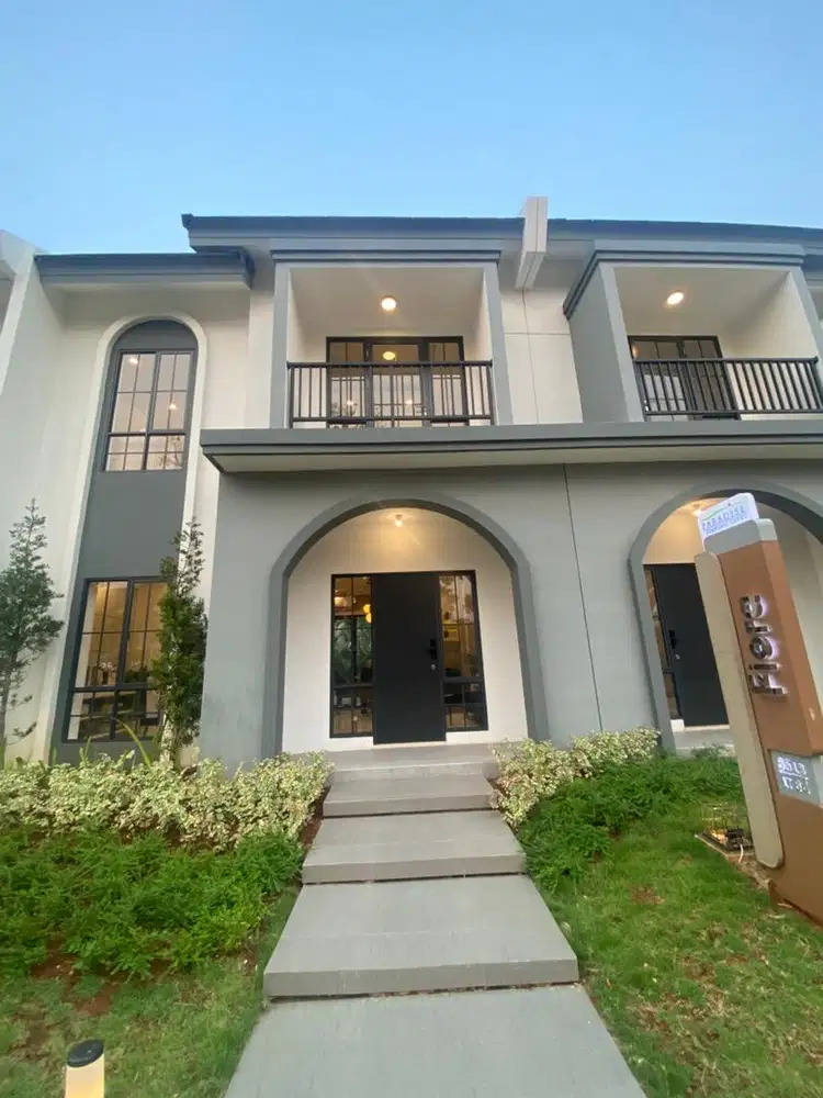 Dijual rumah baru luas open space, 3 + 1kamar tidur type FIORA