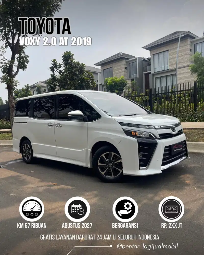 Toyota Voxy 2.0 AT 2019