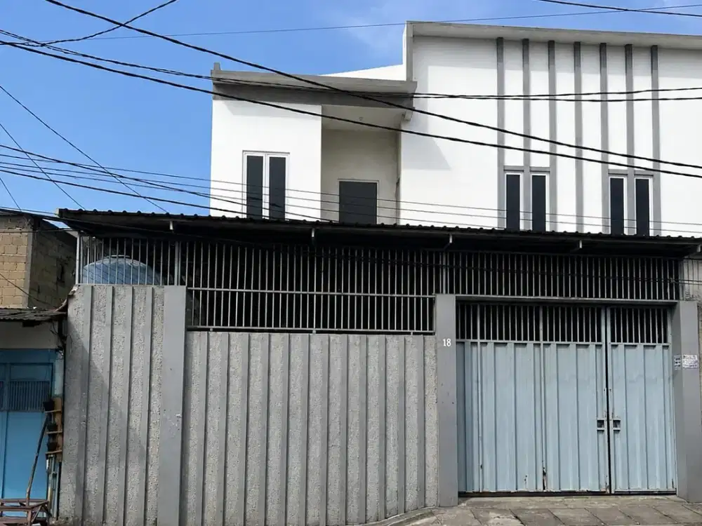 Rumah 2 lantai Cocok Gudang Garment, onlineShop, Acc Hp di Taman Surya Pegadungan Kalideres Jakarta Barat