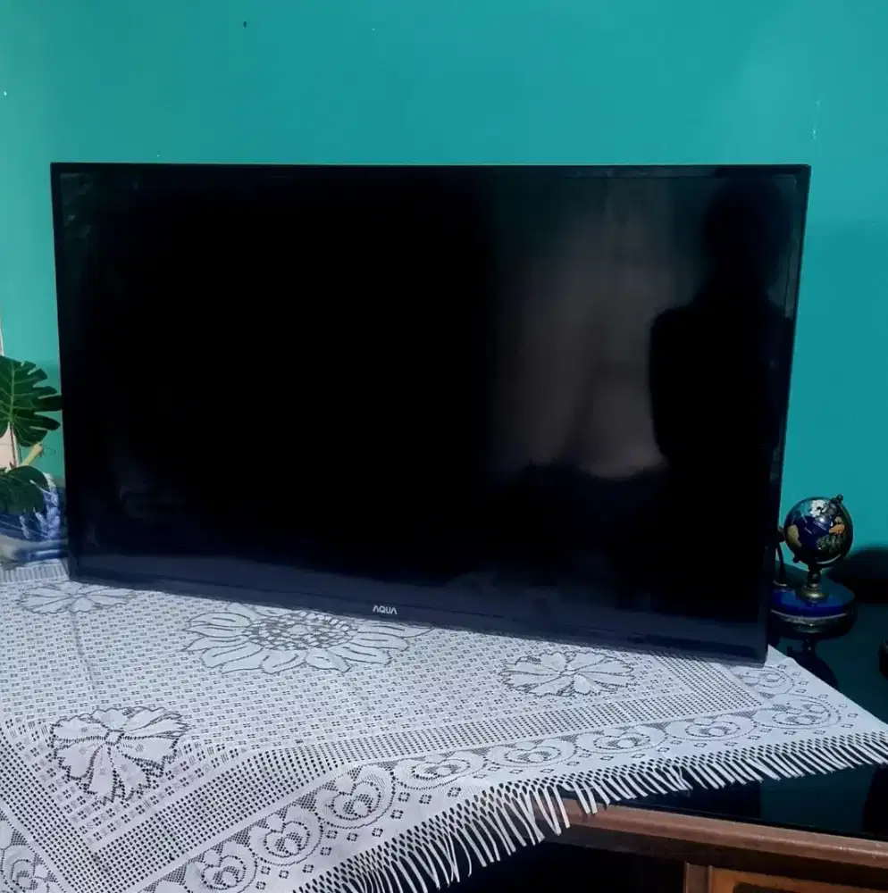 Di jual AQUA Smart Android TV 40 Inch (Model: LE40AQT6600FG).