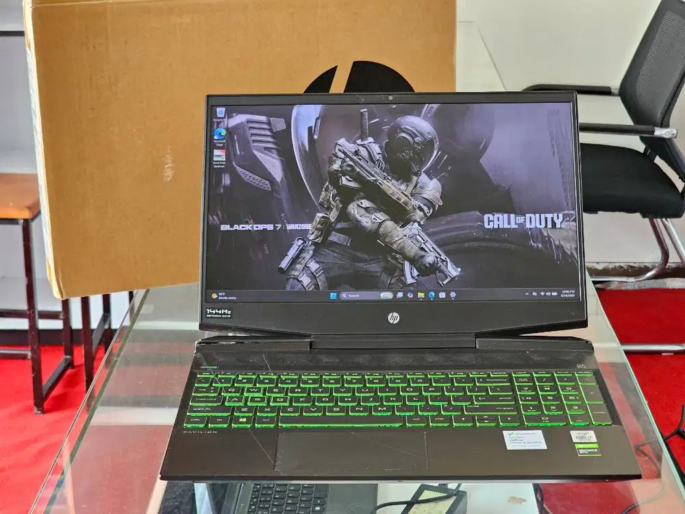 HP Pavilion Gaming 15 intel Core i7 Gen 10 Ram 32 GB SSD 256 GB HDD 1