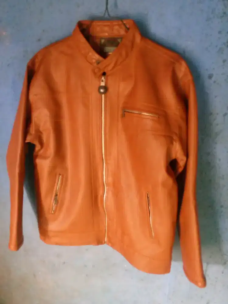 jaket kulit pria