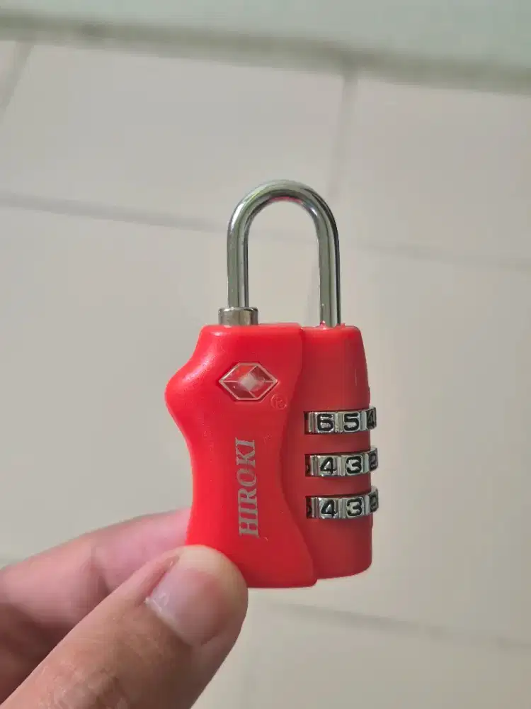 Gembok TSA Lock 3 digit