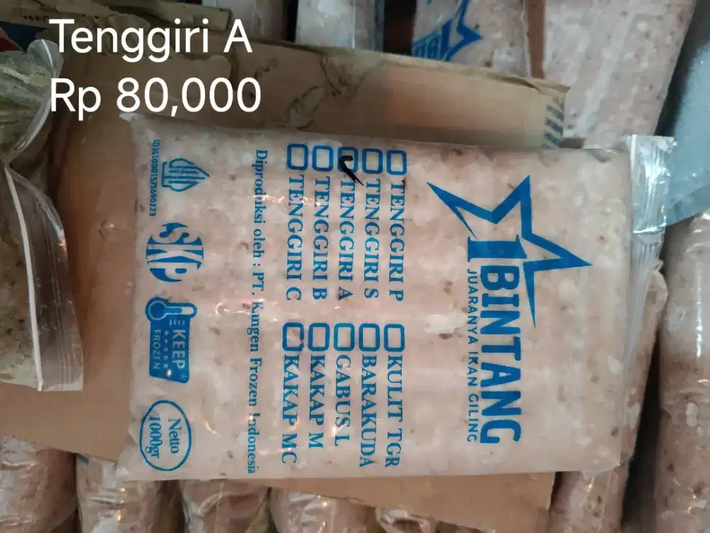 Daging ikan giling segar