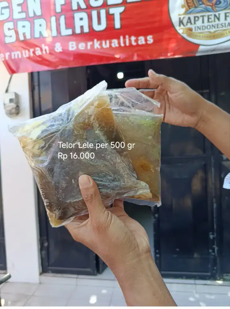 Daging ikan giling segar