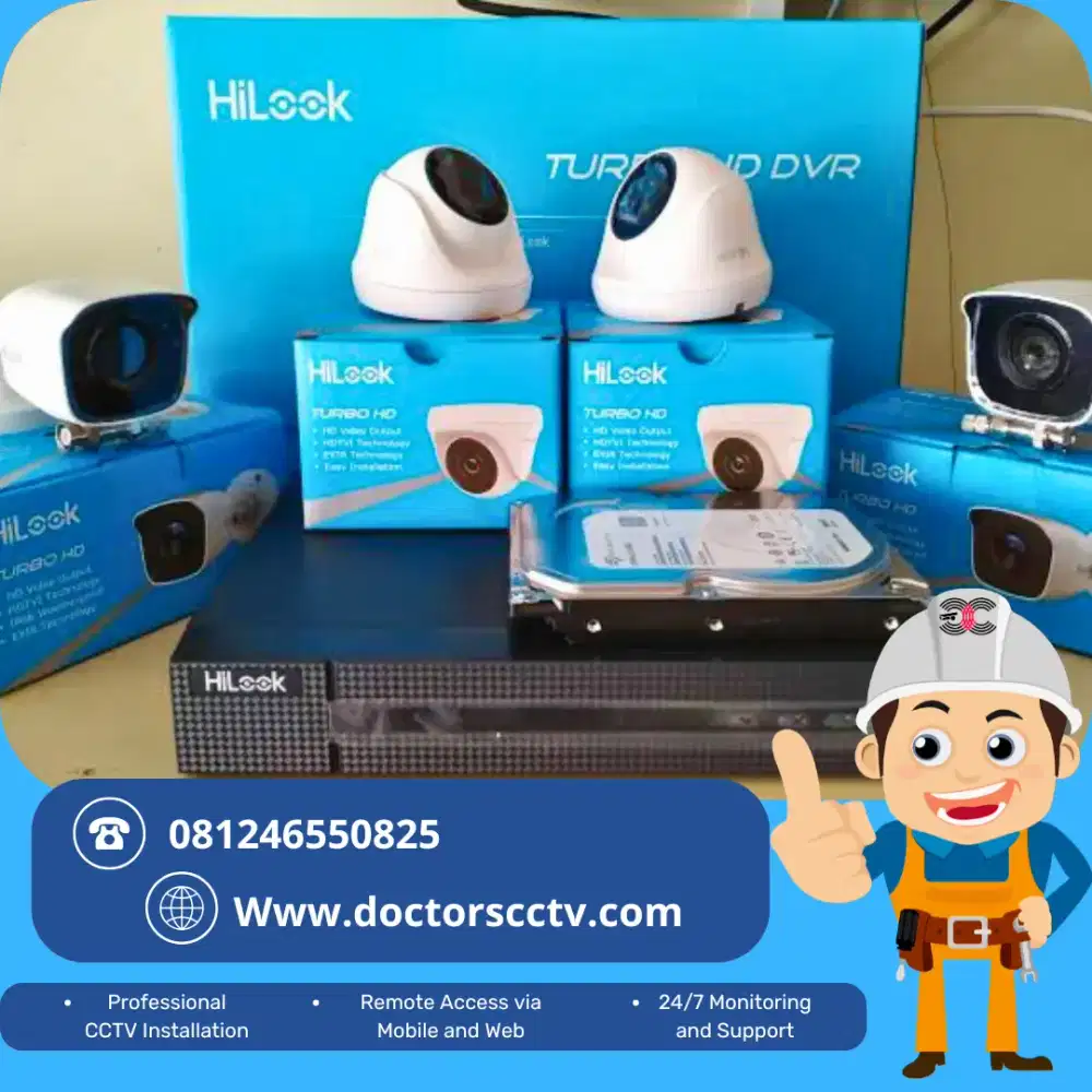 PASANG CCTV MURAH, PAKET CCTV FULL HD