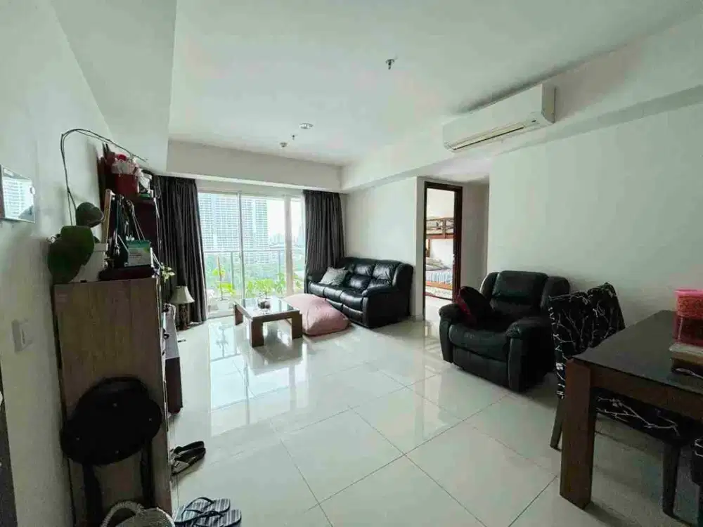 disewakan apart Kensington 2+1KT furnished lantai sedang hanya 150juta-an /th