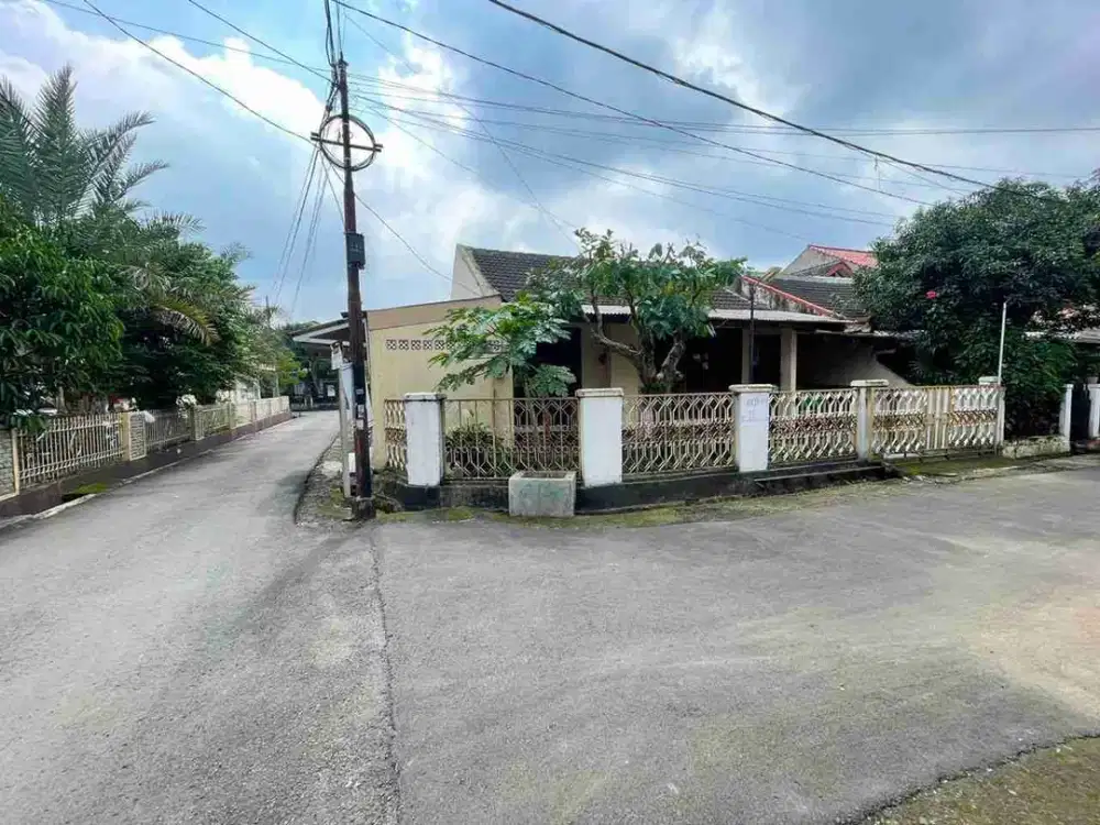 Rumah Tanah Luas Harga Dibawah Pasaran di Cimanggu Permai
