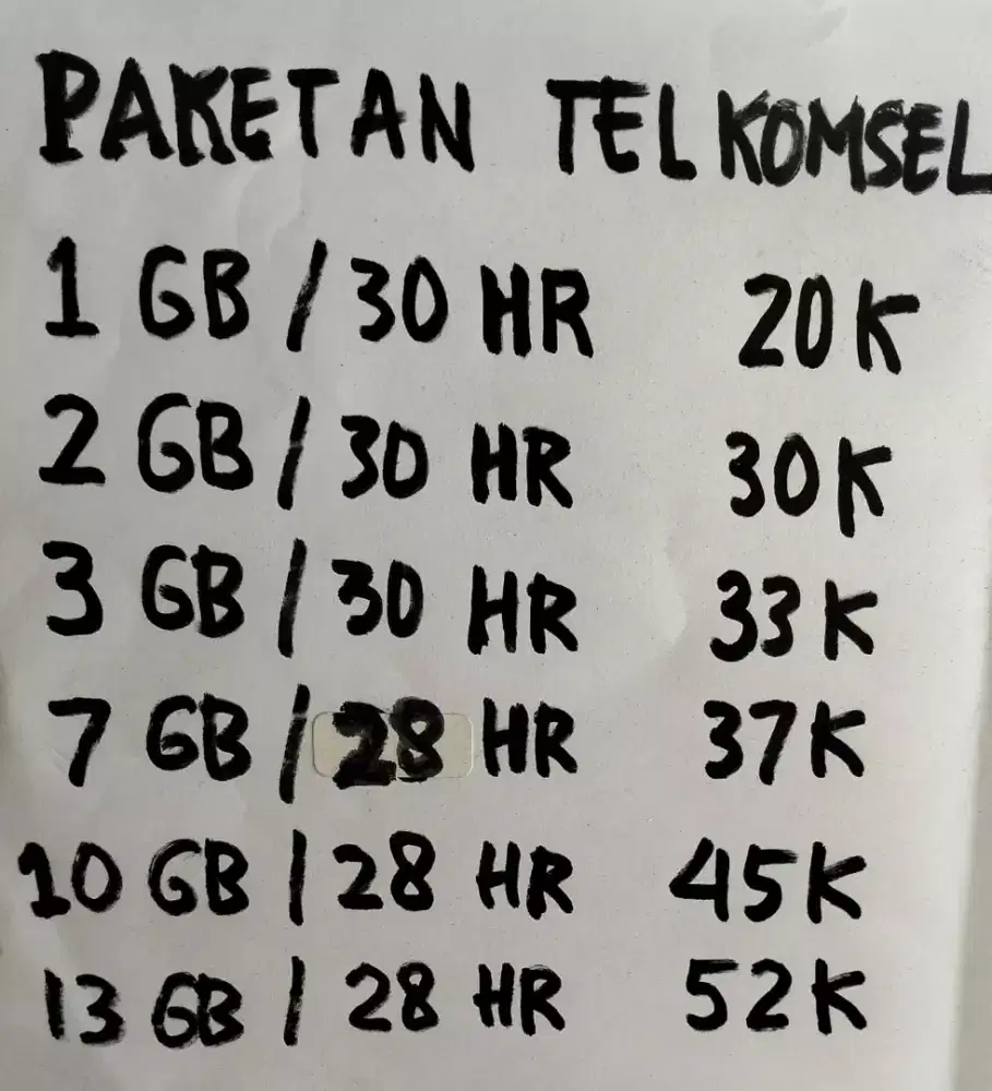 PAKETAN DATA TELKOMSEL MURAH