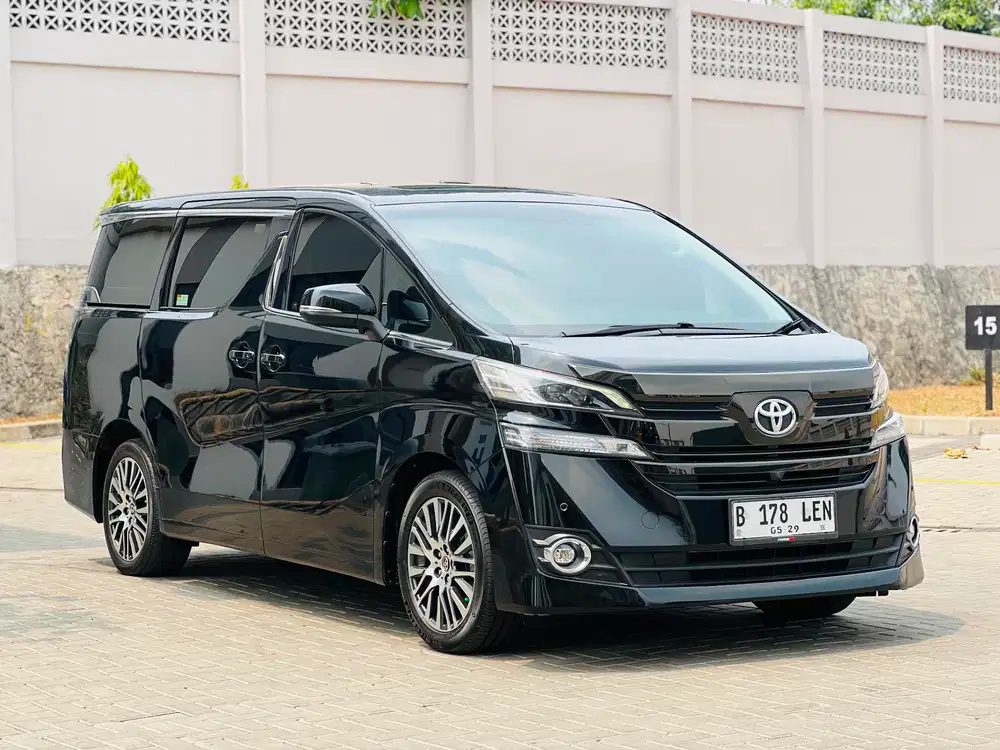 KM80RB RECORD |TOYOTA VELLFIRE 2.5 G ATPM BENSIN 2017 MOBIL SUPER 2018