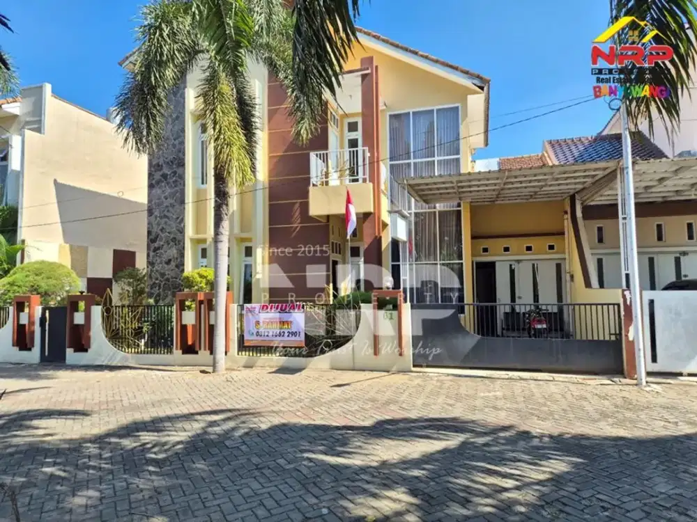 Dijual Rumah Cantik 2 Lantai di Perum. Gardenia Estate Banyuwangi