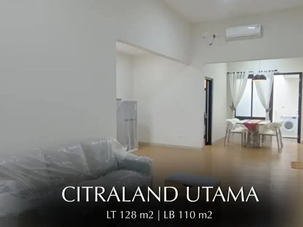 DISEWAKAN RUMAH CITRALAND UTAMA, SURABAYA BARAT